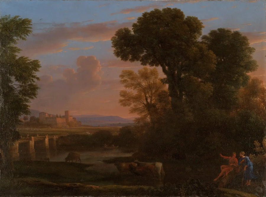 Paesaggio pastorale - Claude Lorrain
