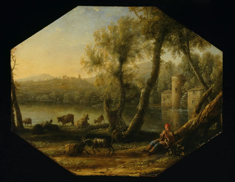 Paesaggio pastorale - Claude Lorrain