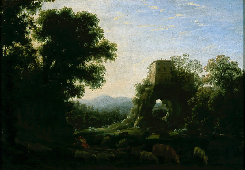 Paesaggio pastorale - Claude Lorrain