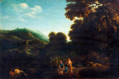 Paysage pastoral - Claude Lorrain - Alpha Reproduction