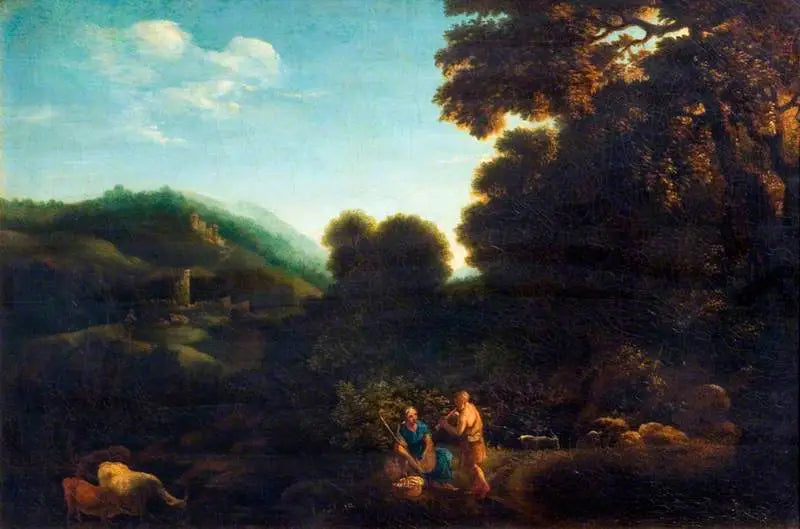 Paesaggio pastorale - Claude Lorrain