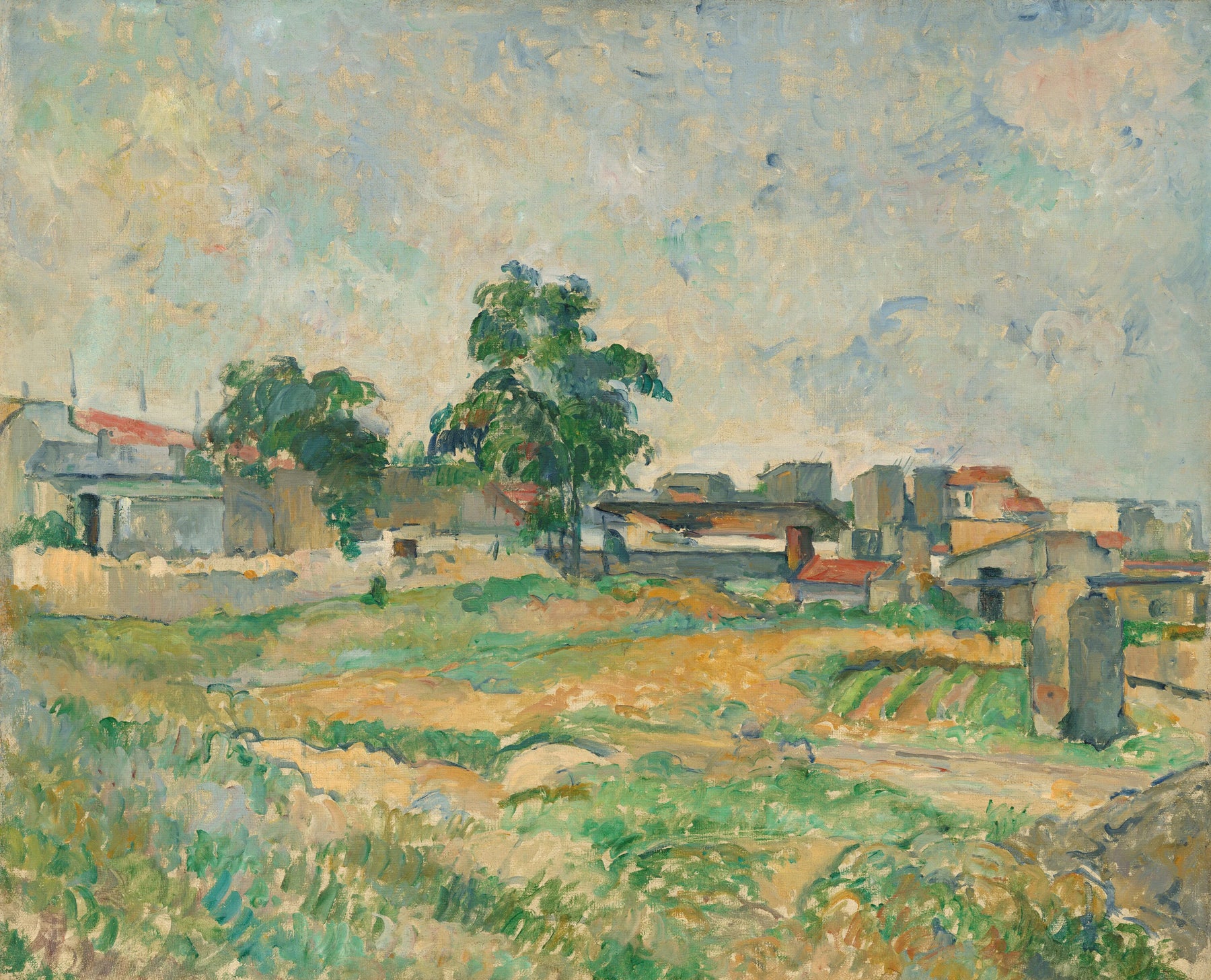 Paysage - Paul Cezanne