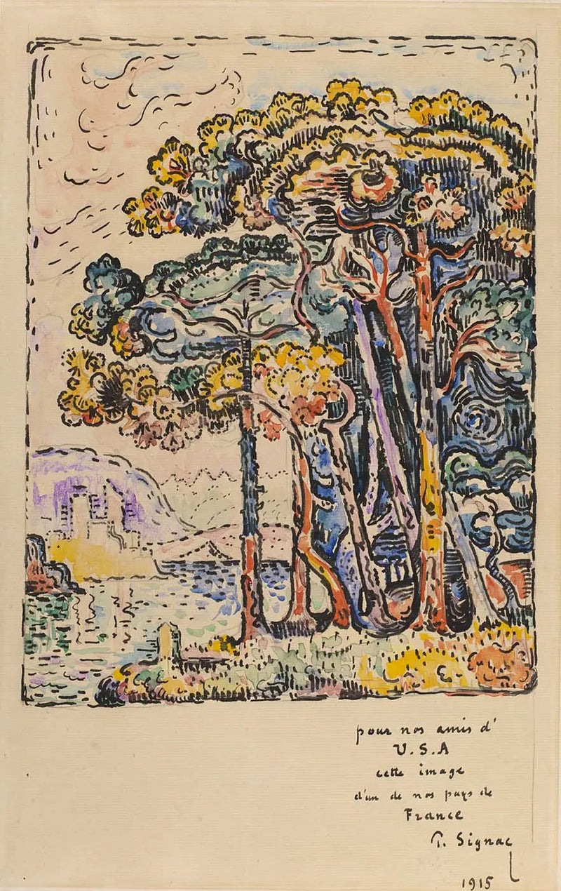 Paesaggio - Paul Signac