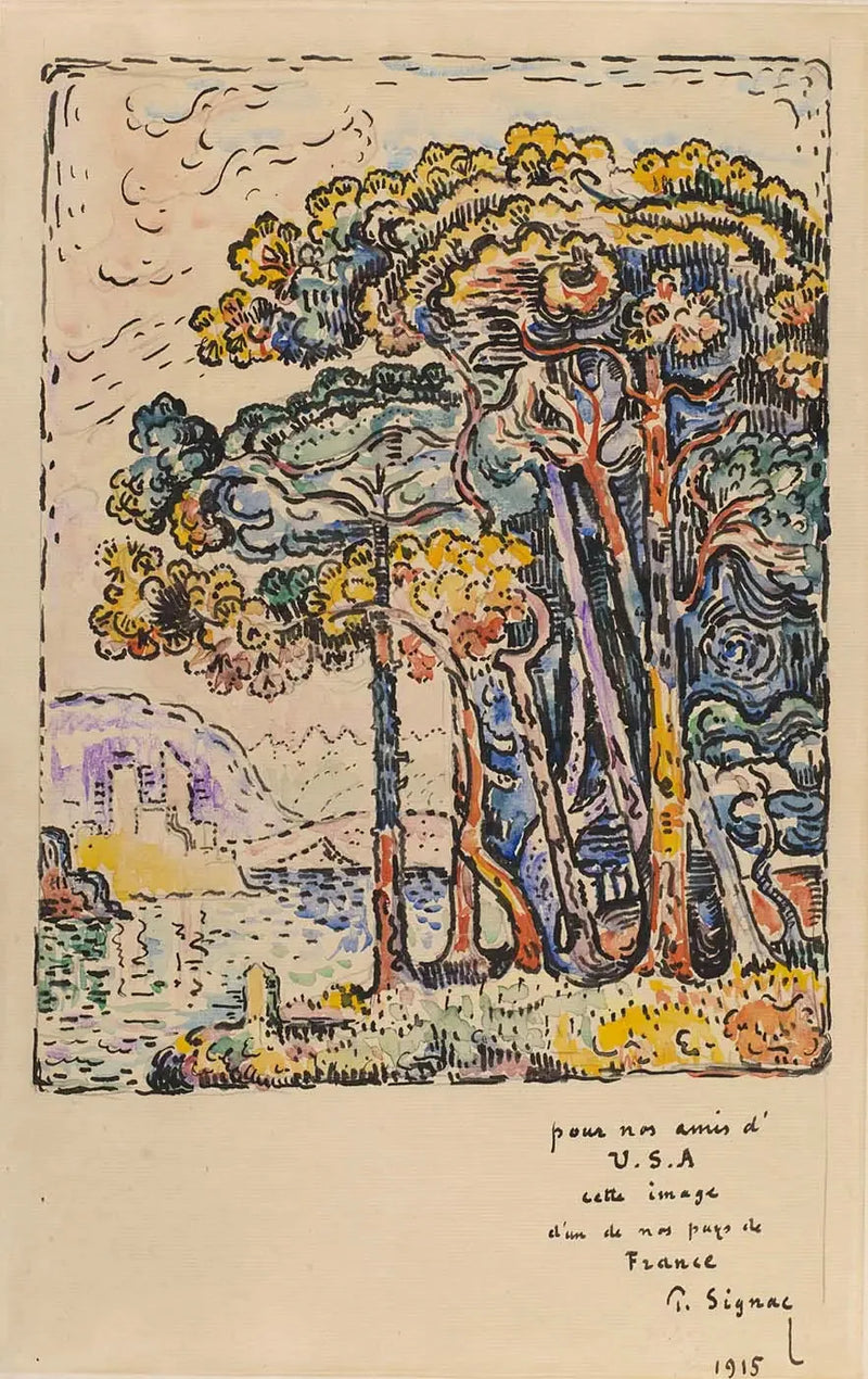 Paesaggio - Paul Signac