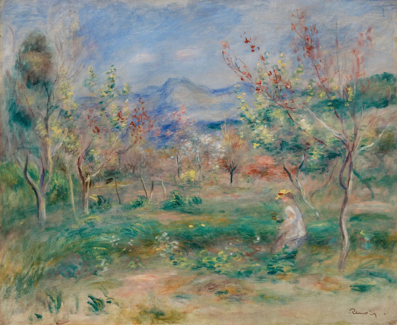 Paesaggio - Pierre-Auguste Renoir