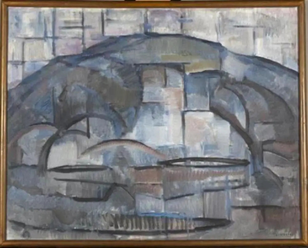 Reproduction du tableau « Paysage - Piet Mondrian » par Alpha Reproduction en peinture à l’huile