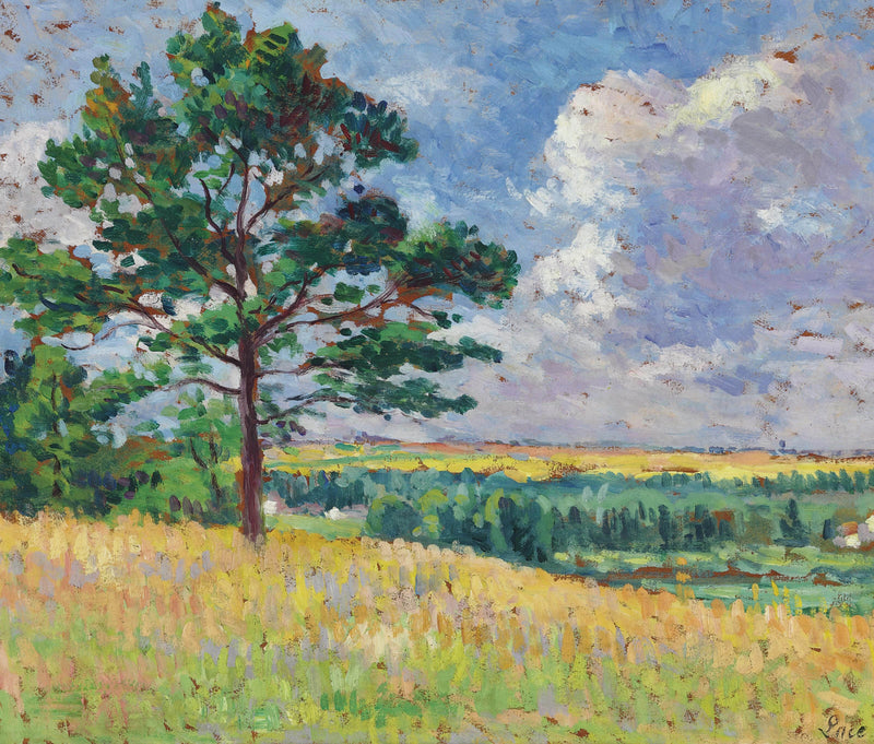 Paesaggio vicino a Méréville - Maximilien Luce