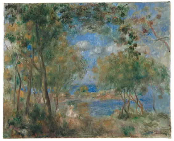 Paesaggio vicino a Noirmoutier - Pierre-Auguste Renoir
