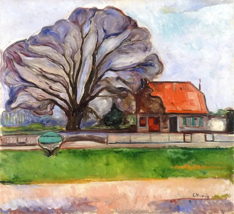 Paesaggio vicino a Travemünde - Edvard Munch