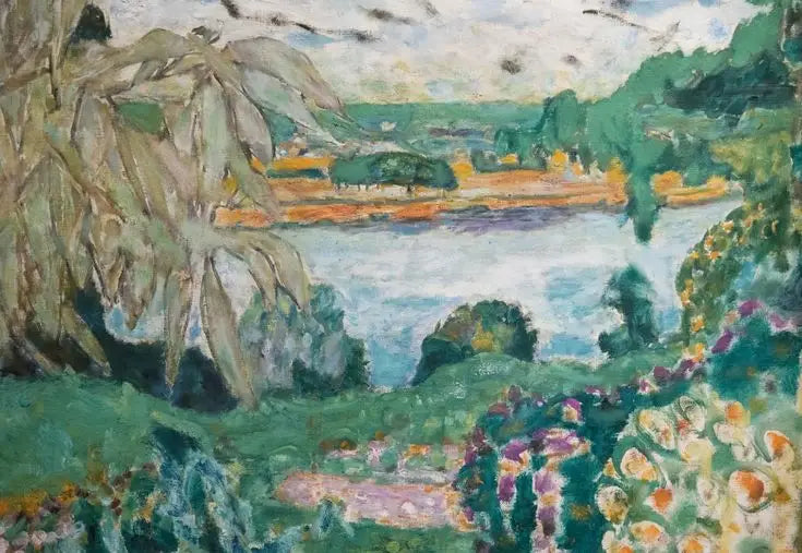 Paesaggio vicino a Vernon - Pierre Bonnard