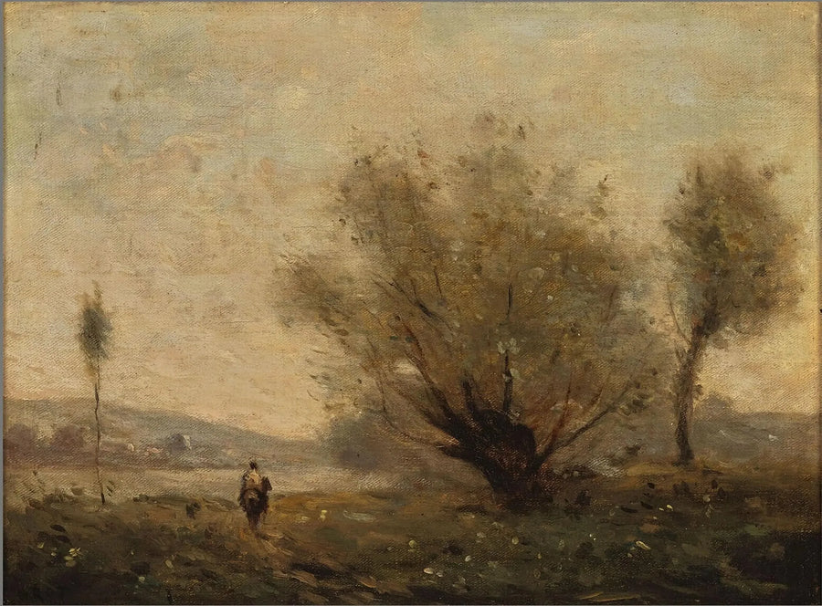 Paesaggio vicino a Ville d'Avray - Jean-Baptiste Camille Corot
