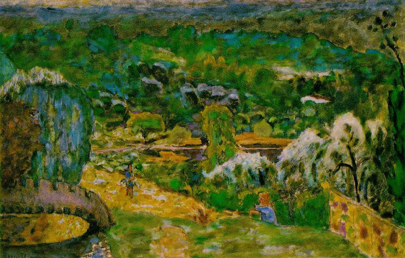 Paesaggio primaverile - Pierre Bonnard