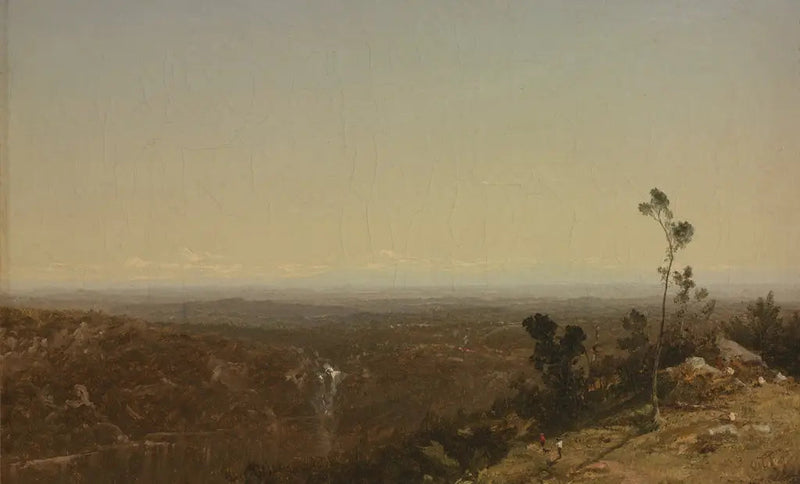 Paesaggio, fiume Genesee - John Frederick Kensett