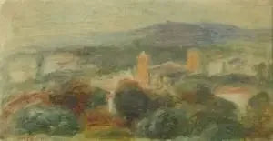 Paesaggio, Saint-Paul de Vence - Pierre-Auguste Renoir