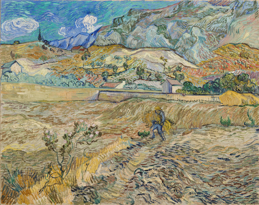 Paesaggio a Saint-Rémy - Vincent van Gogh