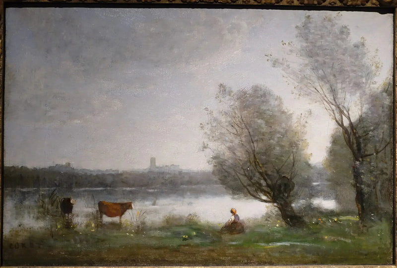 Paesaggio senza titolo - Jean-Baptiste Camille Corot