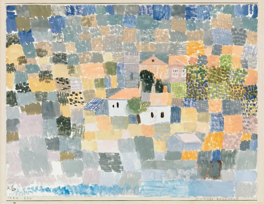 Paesaggio siciliano (Sicilian Landscape) - Paul Klee