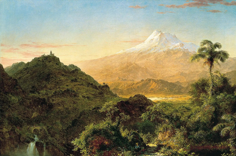 Paesaggio sudamericano - Frederic Edwin Church
