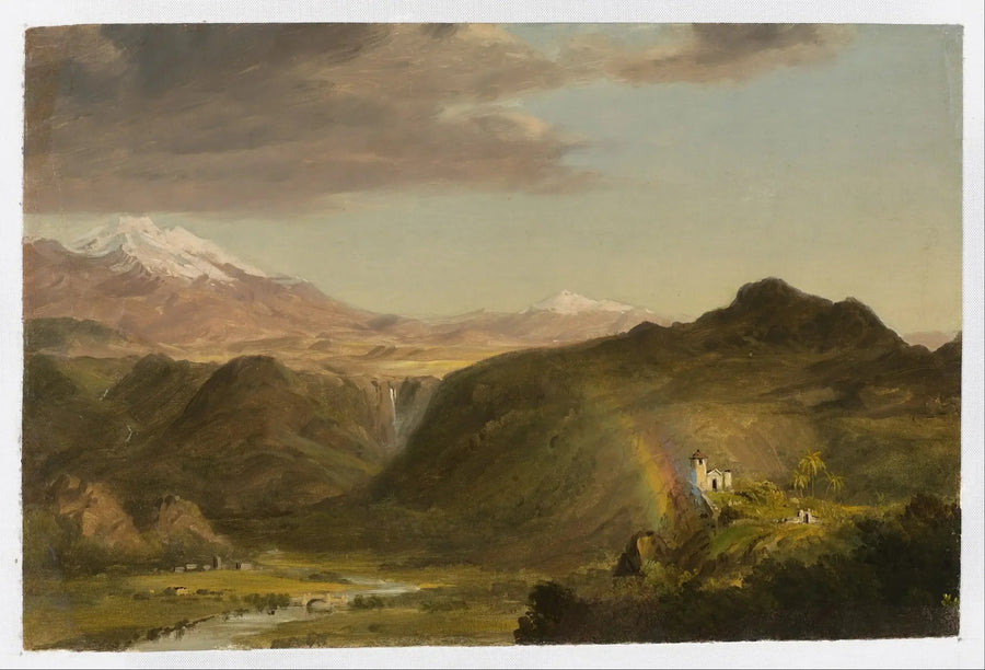 Paesaggio sudamericano - Frederic Edwin Church