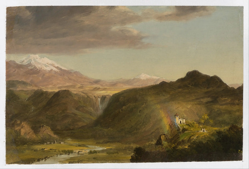 Paesaggio sudamericano - Frederic Edwin Church