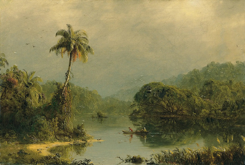 Paesaggio tropicale - Frederic Edwin Church