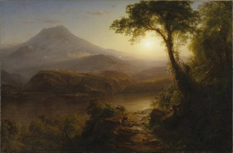 Paesaggio tropicale - Frederic Edwin Church