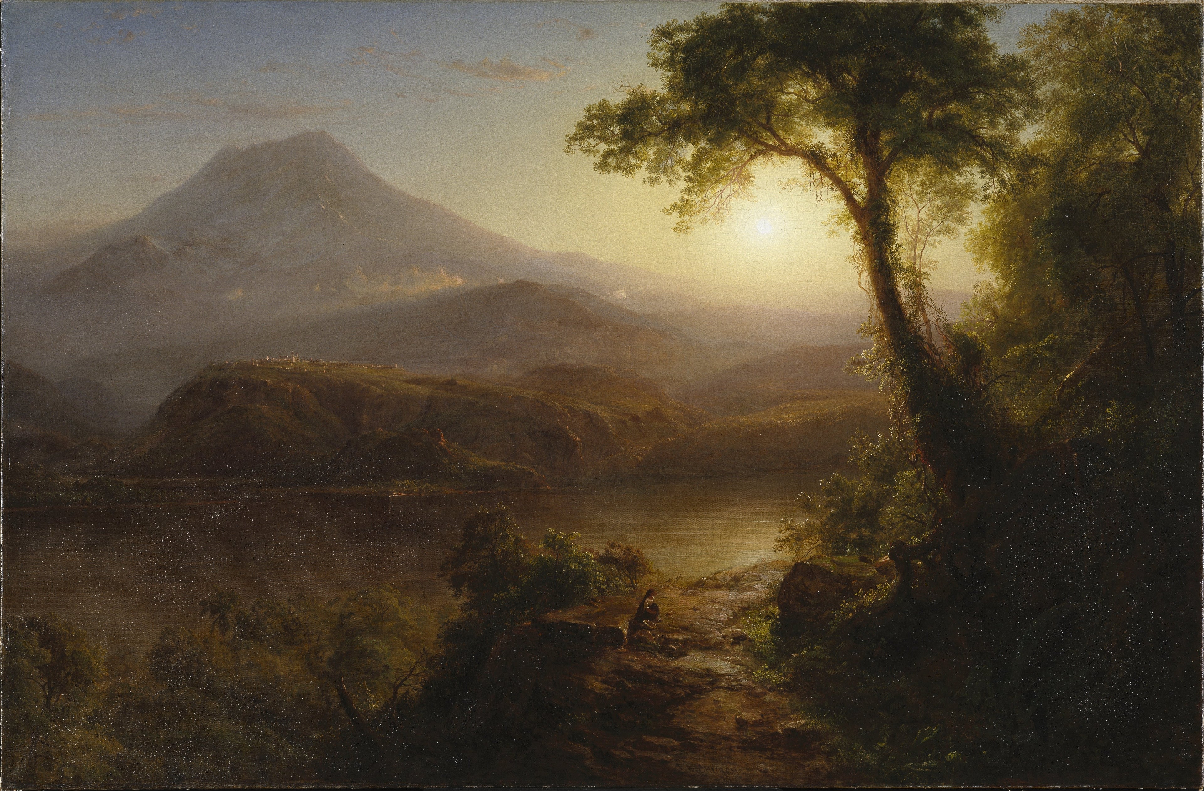 Paysage tropical - Frederic Edwin Church - Alpha Reproduction