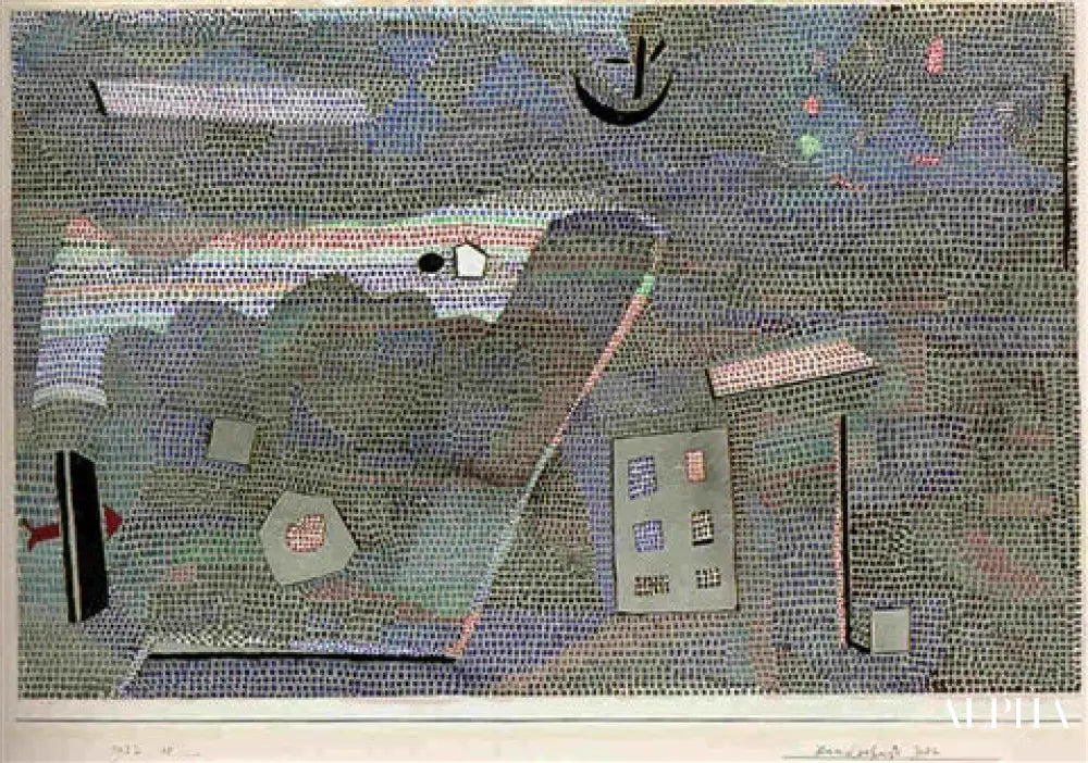 Paysage UOL - Paul Klee - Reproductions de tableaux et peintures haut de gamme