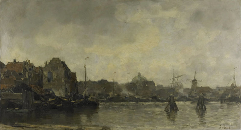 Paysage urbain - Jacob Maris