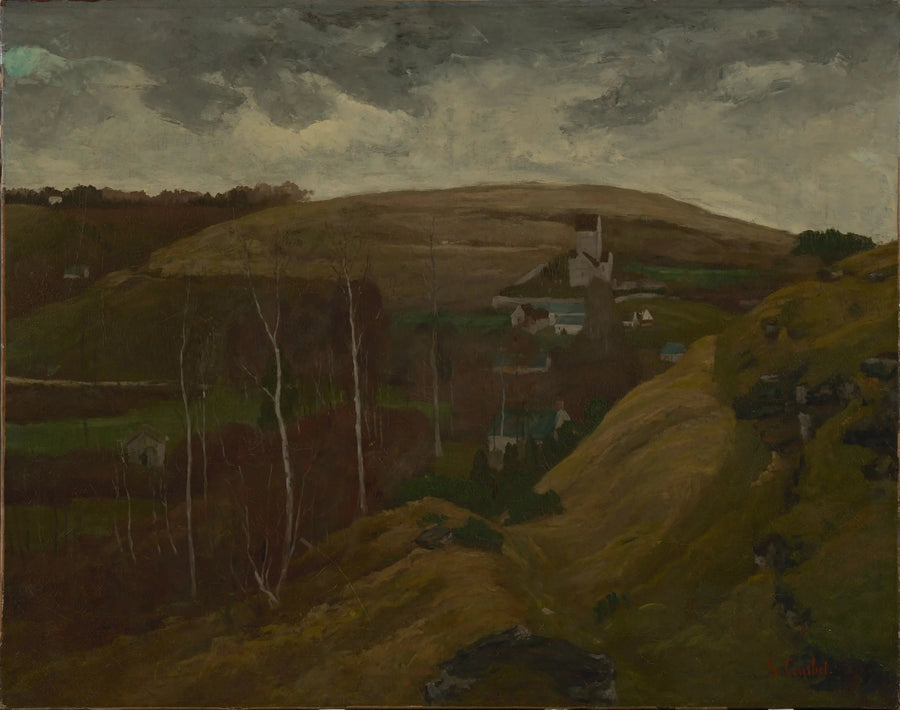 Paesaggio ondulato - Gustave Courbet