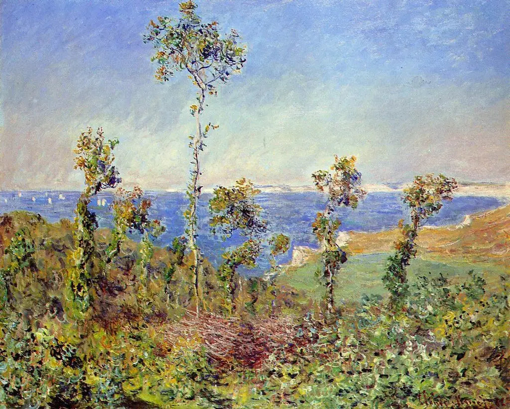 Reproduction du tableau « Paysage, Varengeville - Claude Monet » par Alpha Reproduction en peinture à l’huile