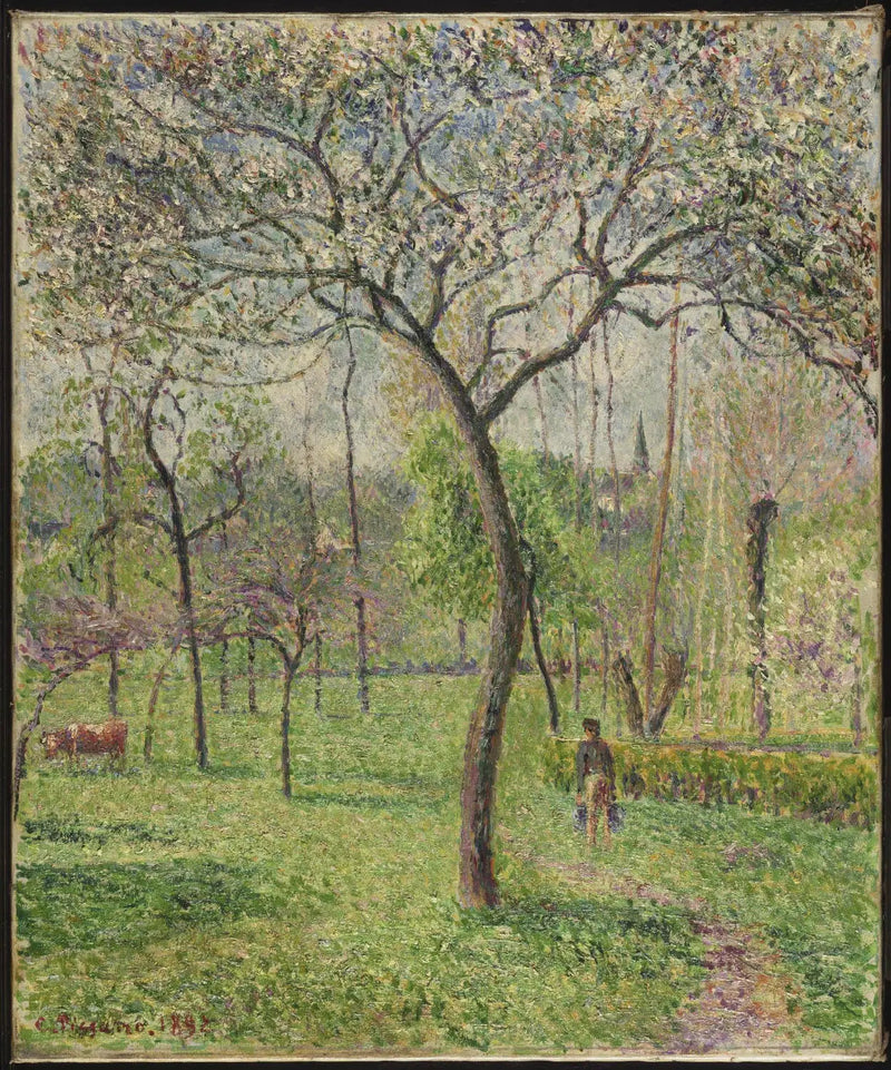 Paesaggio (Frutteto) - Camille Pissarro