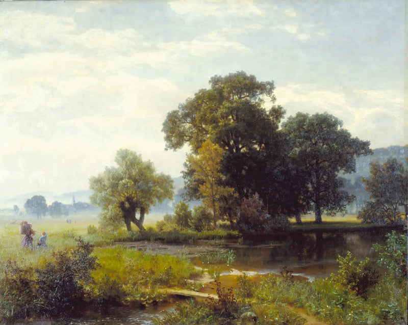 Paesaggio westphalien - Albert Bierstadt