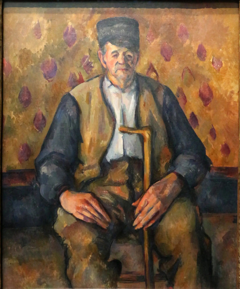 Contadino seduto - Paul Cézanne