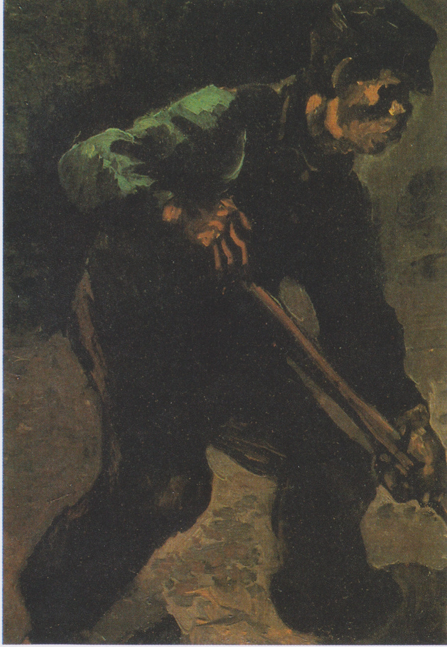Contadino che scava - Vincent van Gogh