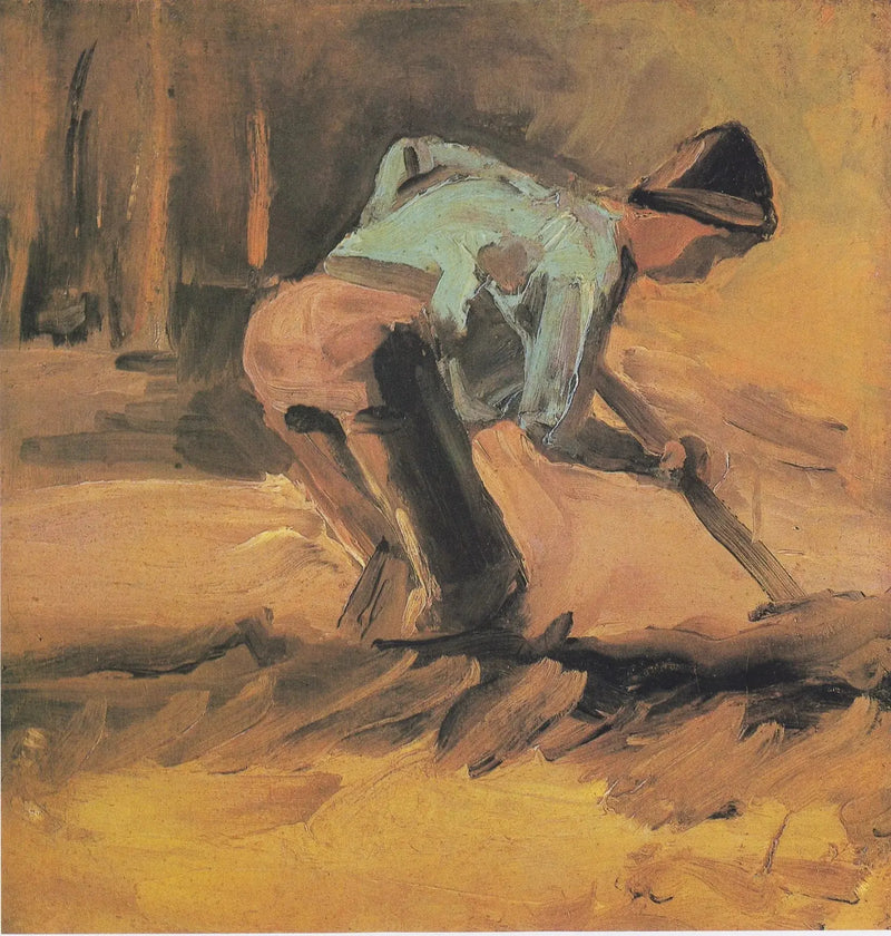 Contadino che scava - Vincent van Gogh