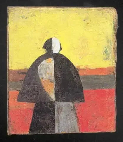 Contadino nei campi - Kazimir Malevich