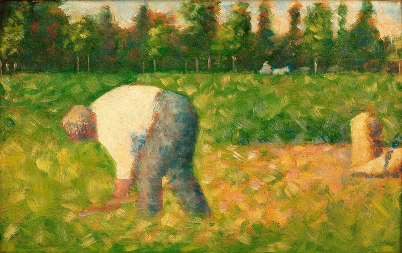 Contadino al lavoro - Georges Seurat