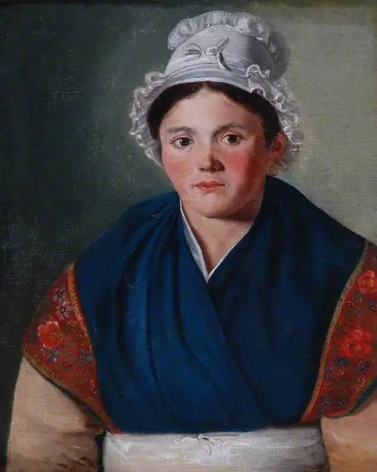Contadina della Borgogna - Jean-François Millet