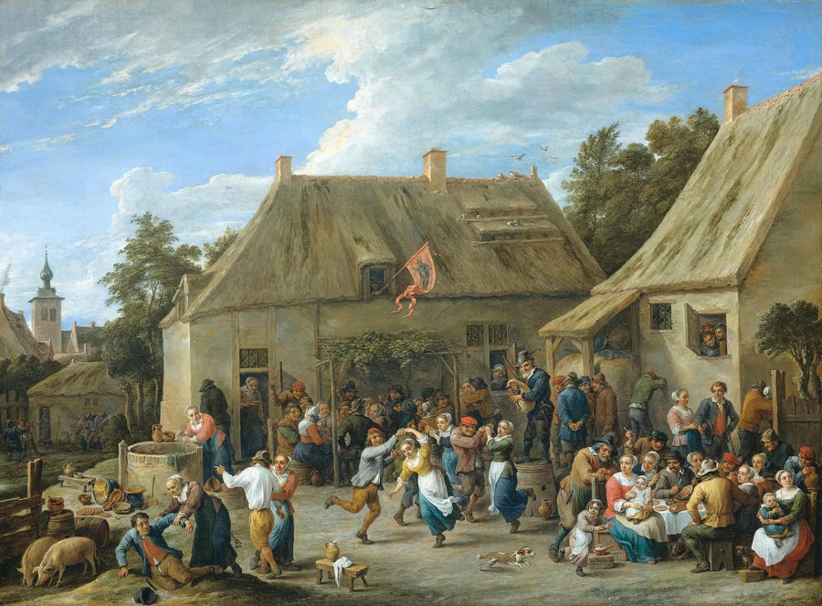 Paesana Kermesse - David Teniers il Giovane