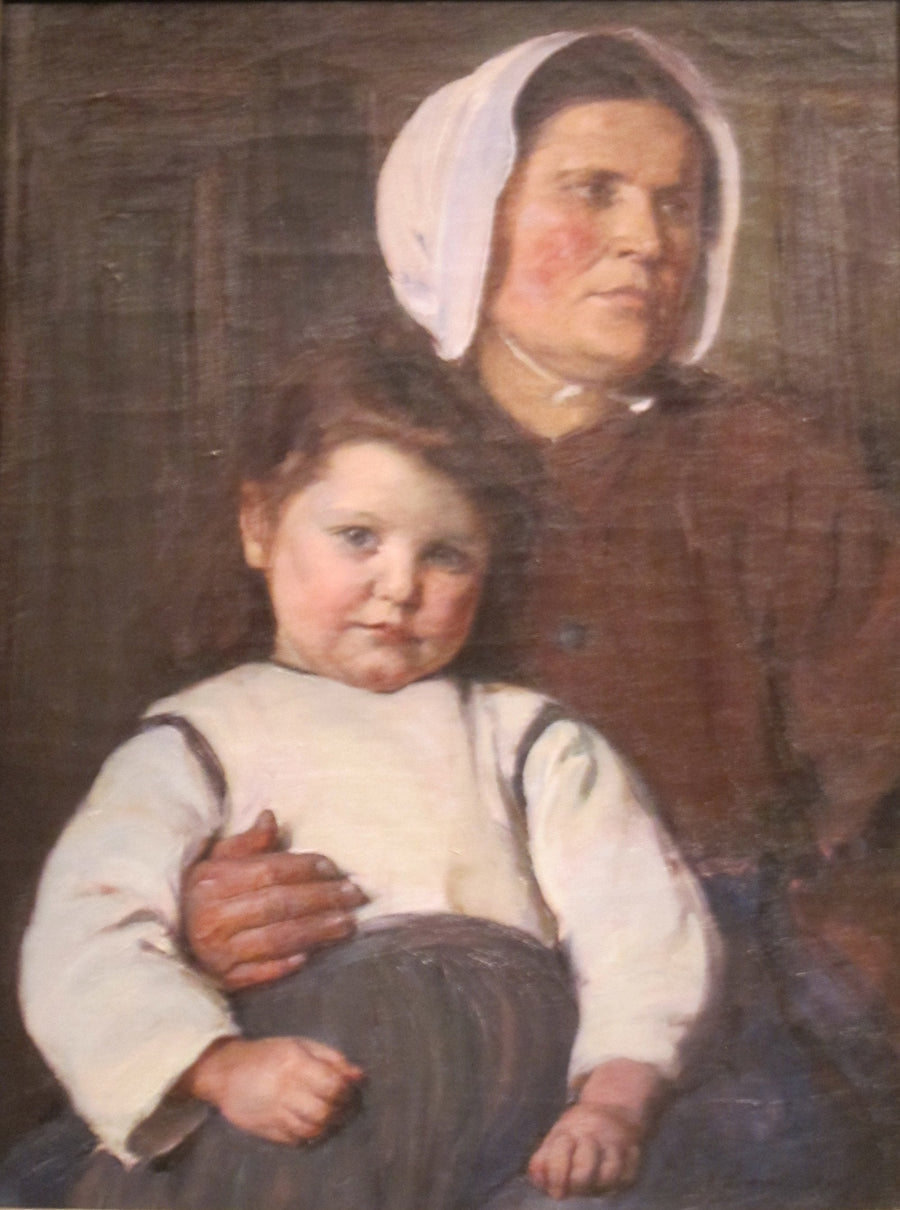 Contadina normanna e suo figlio - Elizabeth Nourse