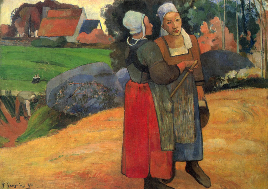Contadine bretoni - Paul Gauguin