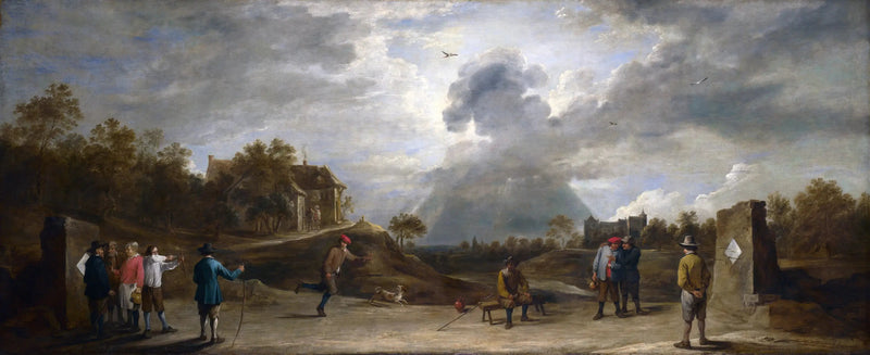 Contadini con l'arco - David Teniers il Giovane