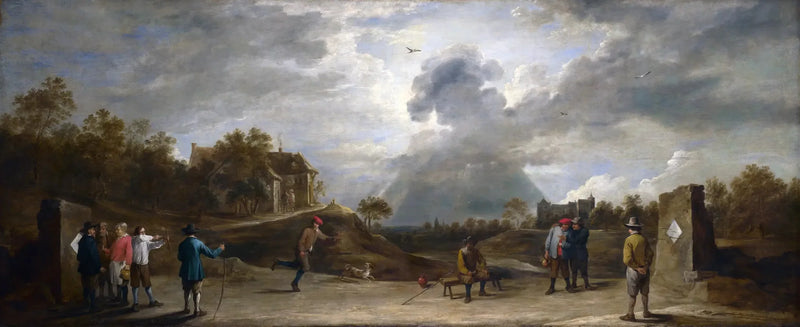 Contadini con l'arco - David Teniers il Giovane
