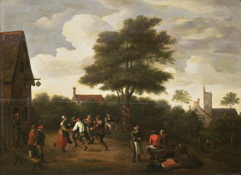 Contadini che ballano - David Teniers il Giovane