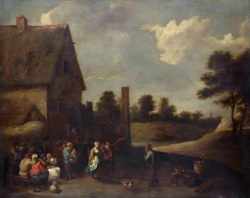 Contadini in festa - David Teniers il Giovane