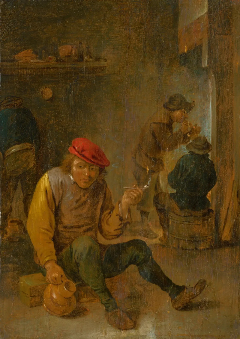 Contadini fumatori (fumatori di pipa) - David Teniers il Giovane