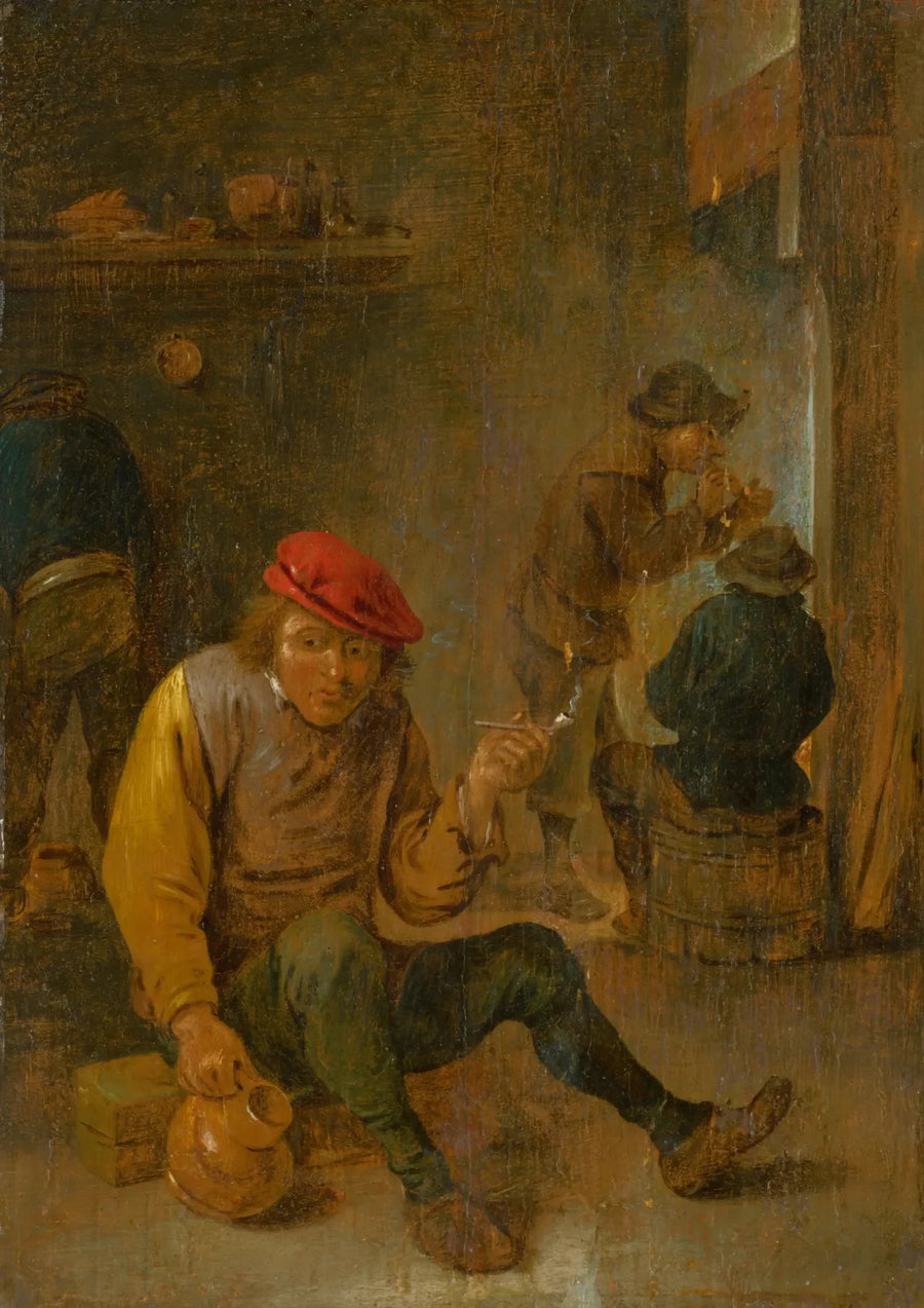 Contadini fumatori (fumatori di pipa) - David Teniers il Giovane