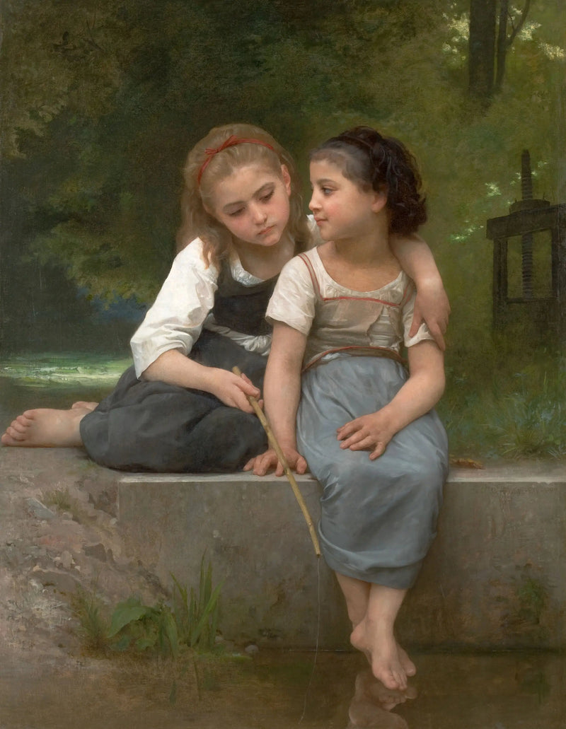 Pesca delle rane - Bouguereau