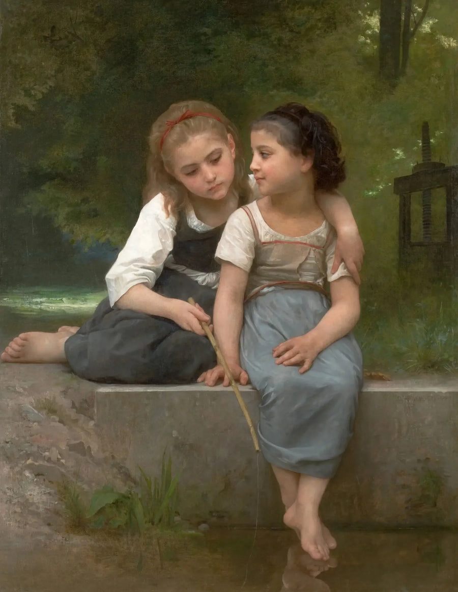 Pesca delle rane - Bouguereau